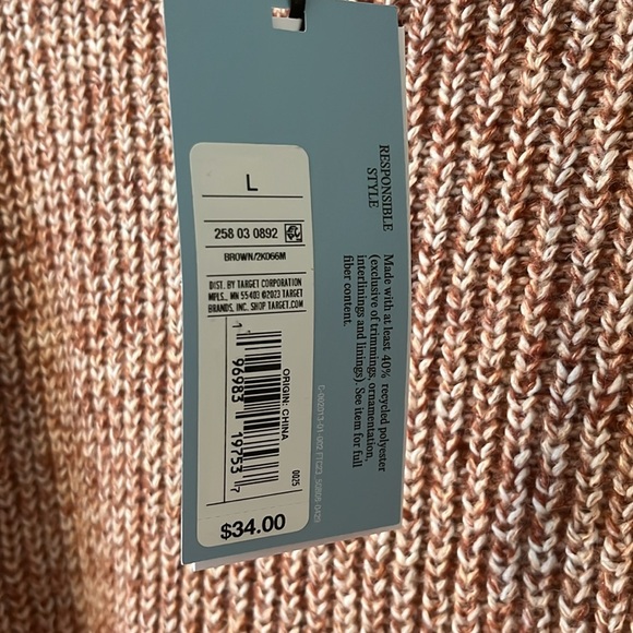 NWT Future Collective turtleneck sweater - Picture 3 of 5